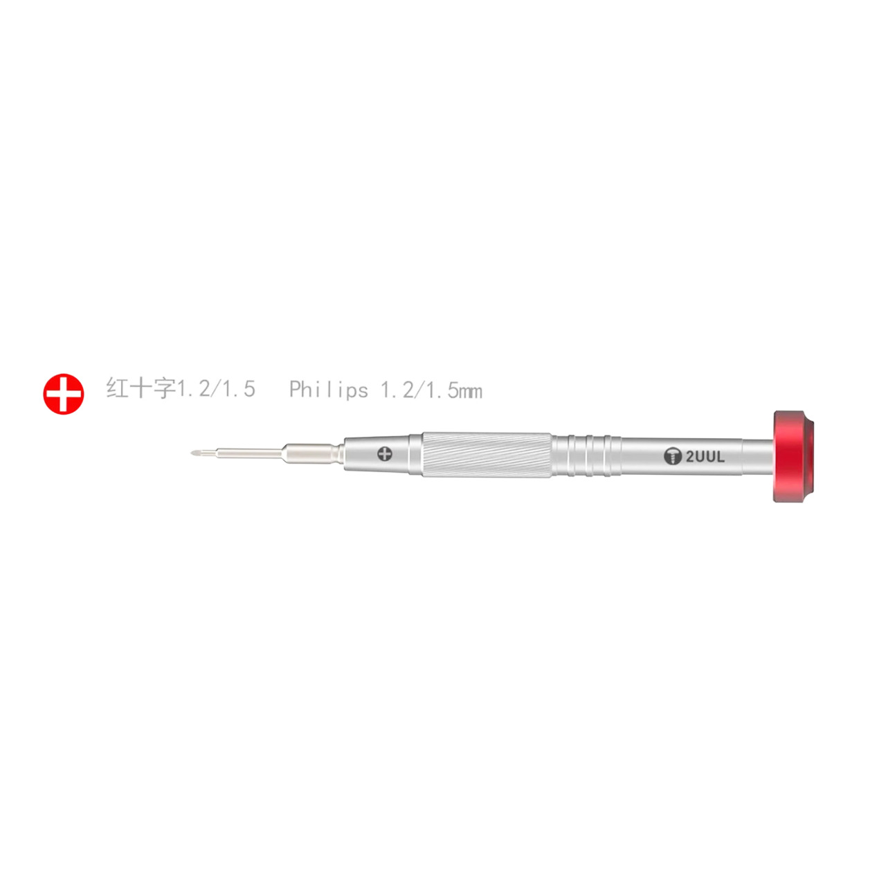 OBENG SATUAN 2UUL SD02 +1.2/1.5mm Phillips Everyday Screwdriver for Phone Repair